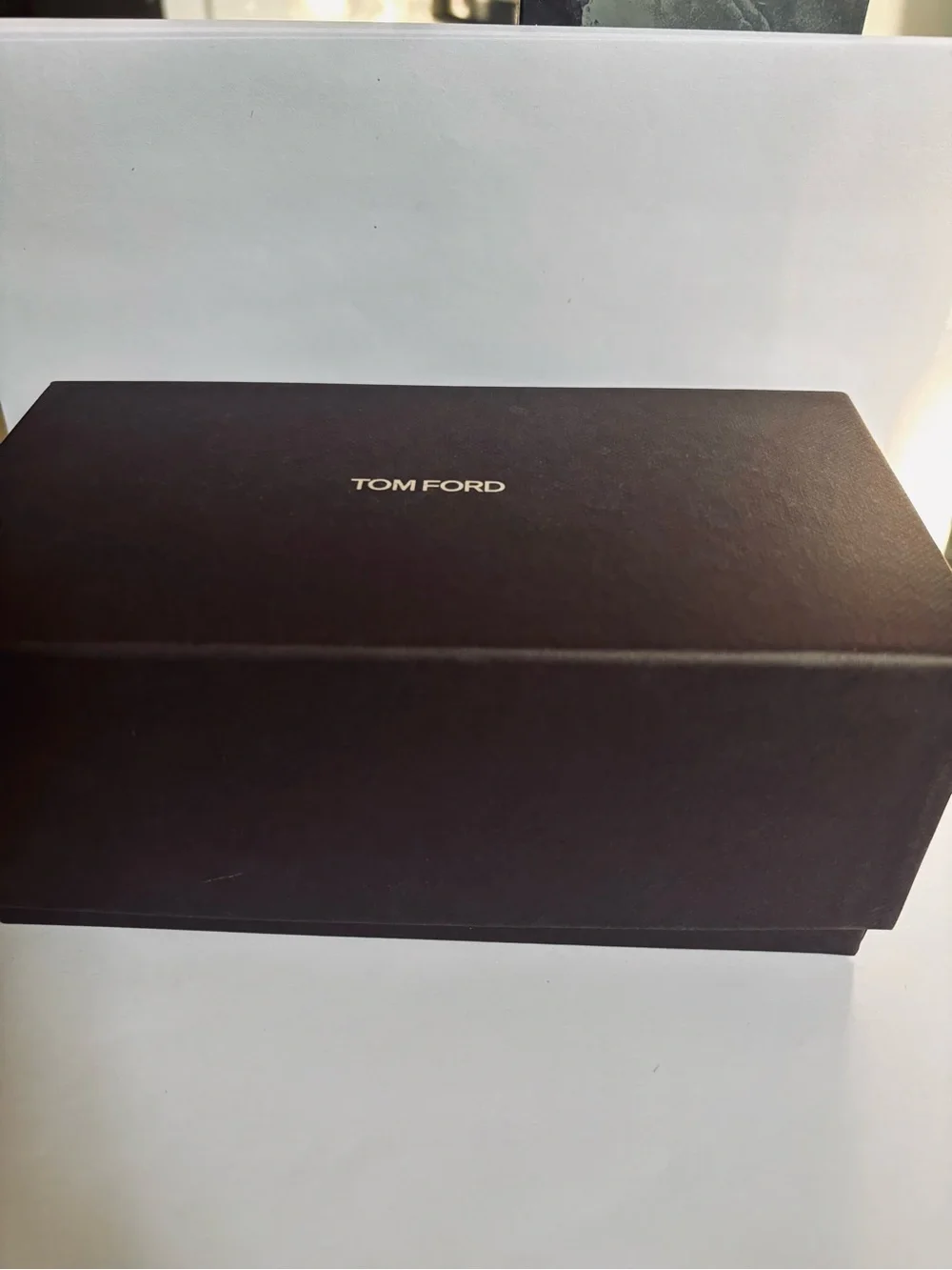 Tom Ford Black Cat-Eye Sunglasses with Gradient Smoke Lenses